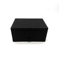 Wholesale Custom Logo specialty paper black single watch box display for watch strap box